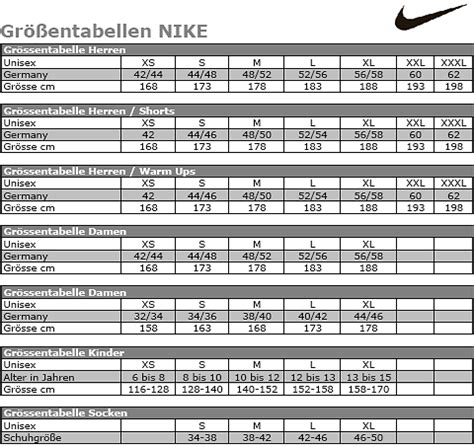 nike größentabelle herren sneaker|nike größentabelle herren.